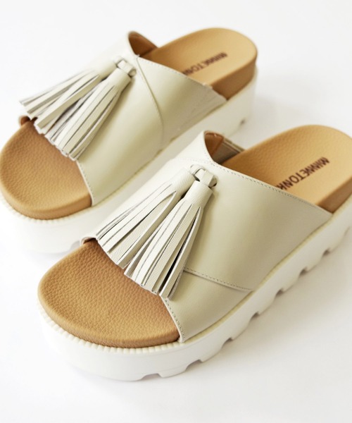 Minnetonka ミネトンカ 正規品 23M06 タッセルボリュームサンダル レディース Minnetonka（ミネトンカ） サンダル タッセルボリュームサンダル 23M06