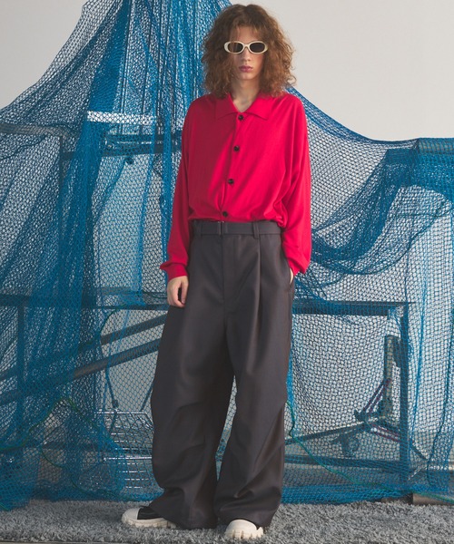 MAISON SPECIAL（メゾンスペシャル） ワイドパンツ パンツ 「UNISEX」4