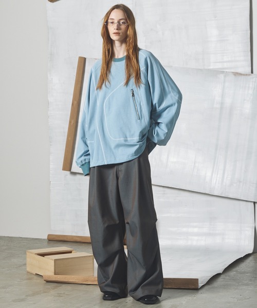 MAISON SPECIAL（メゾンスペシャル） ワイドパンツ パンツ 「UNISEX」4