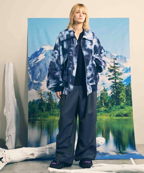 【MAISON Special】Weather Wide Cargo Pants UNISEX》【Foxfire for MAISON SPECIAL】「GORE-TEX」Prime-Wide