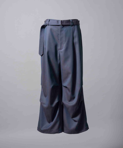 〈美品〉5回未満着用 MAISON SPECIAL ジャガードワイドカーゴパンツ ユニセックスアイテム》スポンジッシュプライムワイドカーゴ