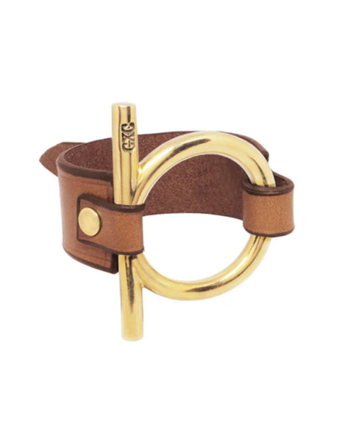 新品未使用☆ CXC シーエックスシー　レザーゴールドブレスレット CXC（シーエックスシー） ブレスレット 「CXC/シーエックスシー