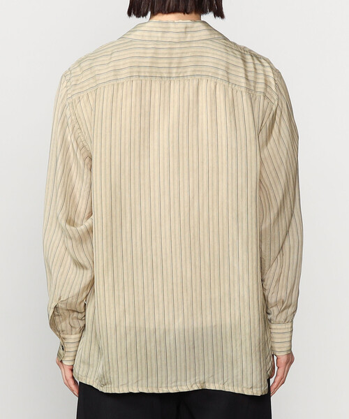 KAPTAN SUNSHINE & CO. ベージュ長袖カットソー 40 Kaptain Sunshine ブラウス シャツ KAPTAIN SUNSHINE | オープン