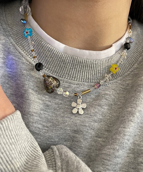 DiamondHearts（ダイヤモンドハーツ） ネックレス ビーズネックレス