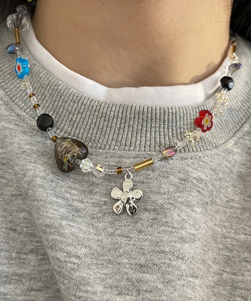 DiamondHearts（ダイヤモンドハーツ） ネックレス ビーズネックレス