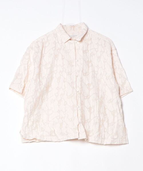 「BEAUTY&YOUTH UNITED ARROWS」 半袖シャツ - ベージュ レディース