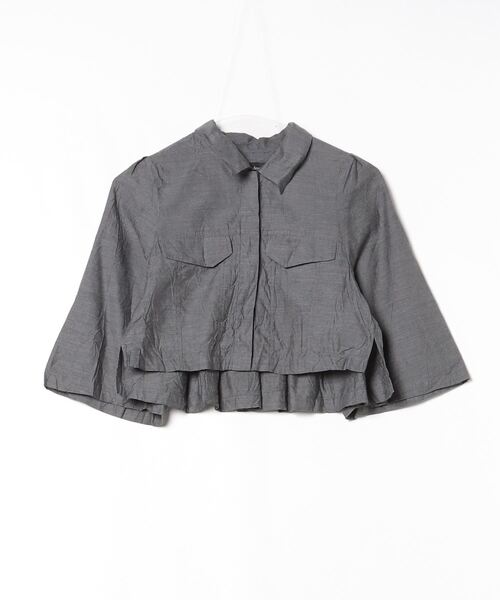 「styling/」 半袖シャツ 0 グレー レディース