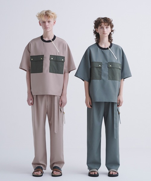 CULLNI グリーン 半袖シャツ　サイズ1 CULLNI 「CULLNI」 半袖Tシャツ 1 グリーン メンズ : ZOZOTOWN