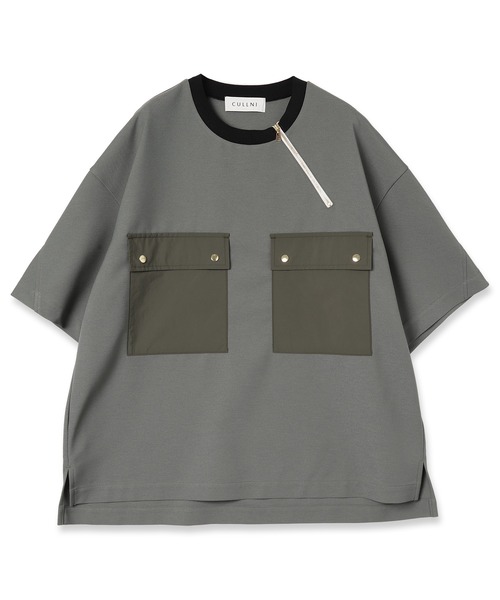 CULLNI グリーン 半袖シャツ サイズ1 CULLNI 「CULLNI」 半袖Tシャツ 1 グリーン メンズ : ZOZOTOWN