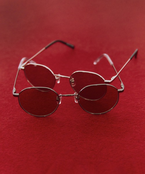 AMERICAN OPTICAL オクタゴン サングラス 34 ADAM ET ROPE'（アダムエロペ） サングラス オクタゴンメタルフレーム
