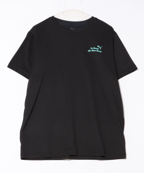 PUMA tシャツ 「PUMA」GRAPHICS RUNNING スローガン Tシャツ メ