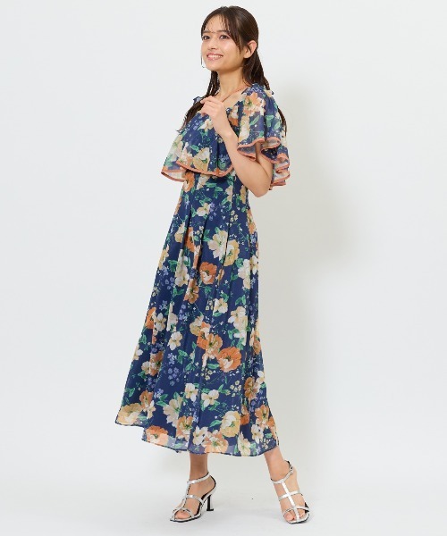 AND COUTURE ワンピース アネモネフラワー2WAYワンピース