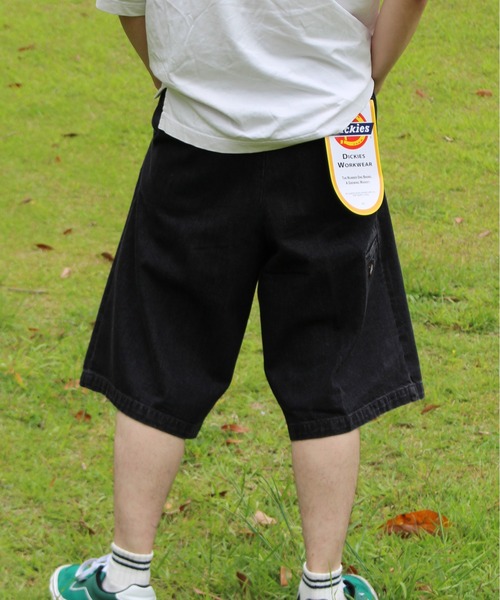 Dickies 【ディッキーズ】 仲里依紗　着用 デニム・ハーフパンツ☆ Dickies 【ディッキーズ】 仲里依紗着用 デニム・ハーフパンツ☆