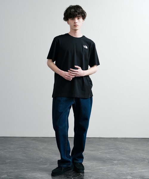 THE NORTH FACE 半袖シャツ M　開襟シャツ ロッキーモンロー Rocky Monroe 開襟シャツ 半袖 無地 オープン