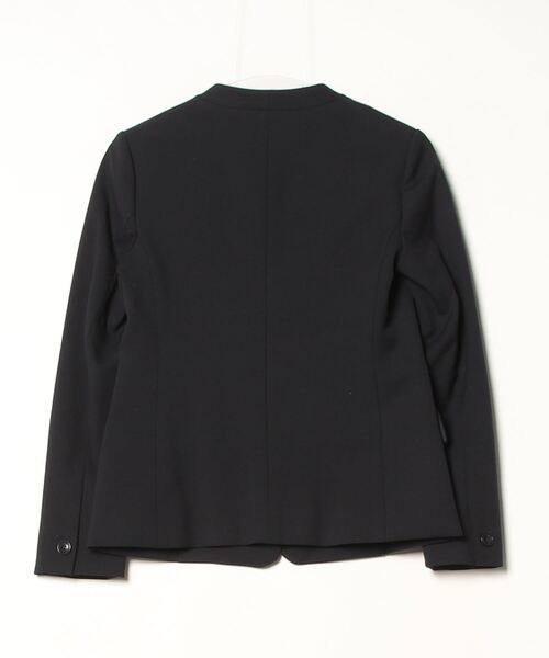 PLST 「PLST」 ノーカラージャケット S ブラック レディース
