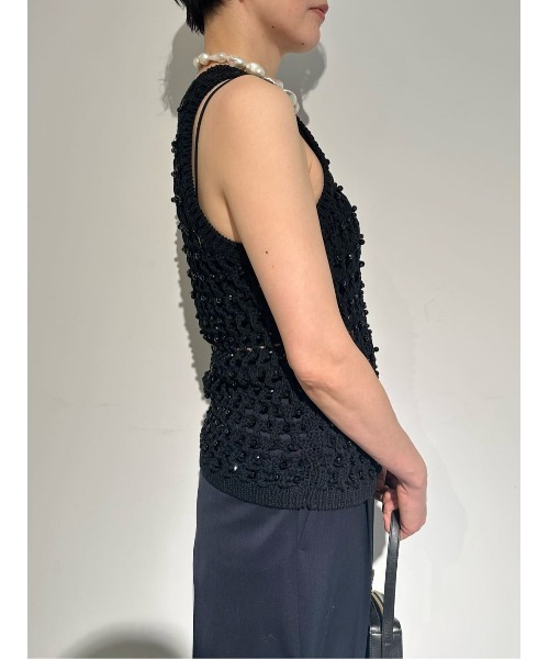 ニット セーター ESTNATION / デコレーションニット「EXCLUSIVE」 レディース ESTNATION ニット セーター / デコレーションニット「EXCLUSIVE