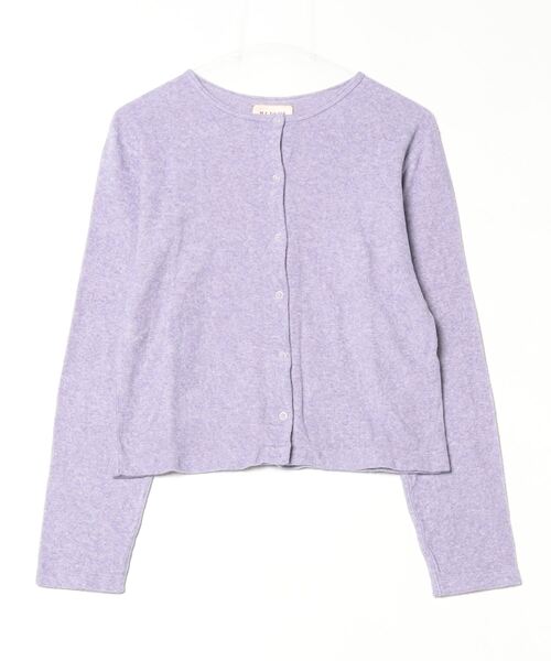 カーディガン MEYAME/メヤメ　オーガニックコットンパイルカーディガン　ORGANIC COTTON PILE CARDIGAN レディース MEYAME ORGANIC COTTON PILE CARDIGAN – Shinzone