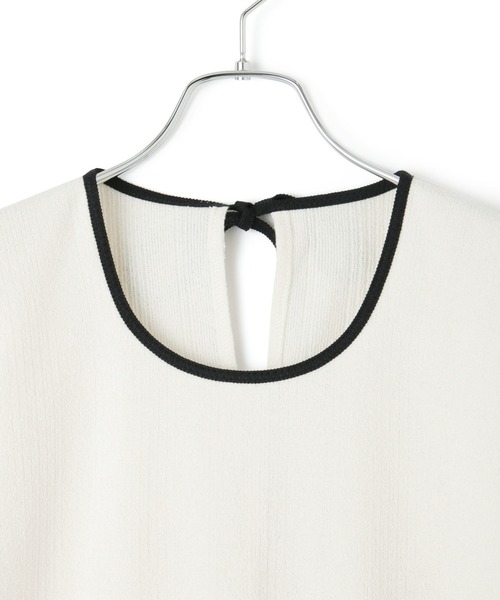 新品ADAM ET ROPE' 【WEB限定】ブークレリブリボンTシャツ ADAM ET ROPÉ FEMME(アダム エ ロペ ファム) / 【WEB限定