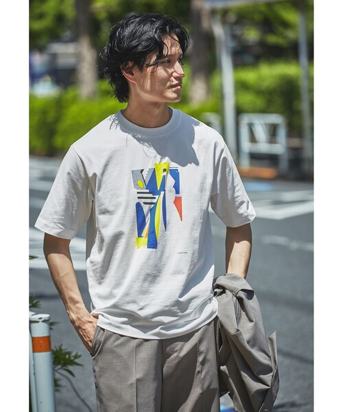 green label relaxing tシャツ yasuo-range クルーネック T