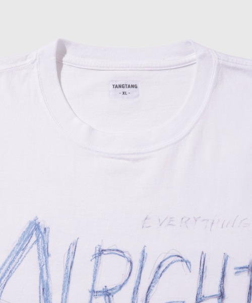 TANG TANG（タンタン） tシャツ 「TANGTANG/タンタン」DRAWING ALRIGHT