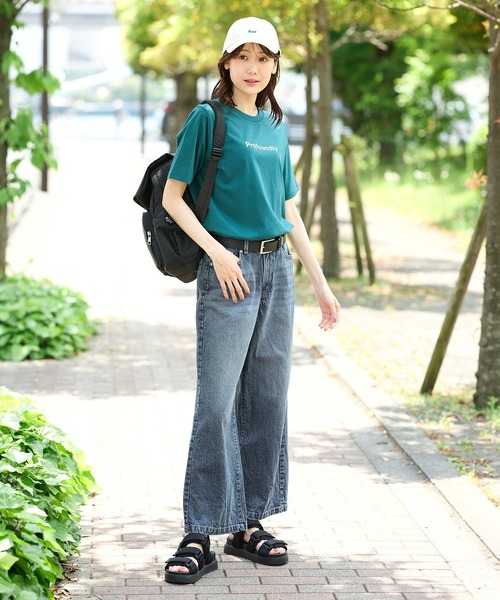 Honeys ジーンズ デニム デニムパンツ デニムワイドパンツ（股下