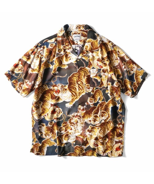 HOUSTON シャツ 「HOUSTON ヒューストン」GRADATION ALOHA SHIRT