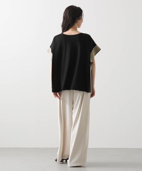 Gready Brilliant tシャツ 異素材バイカラー2WAYカットソー