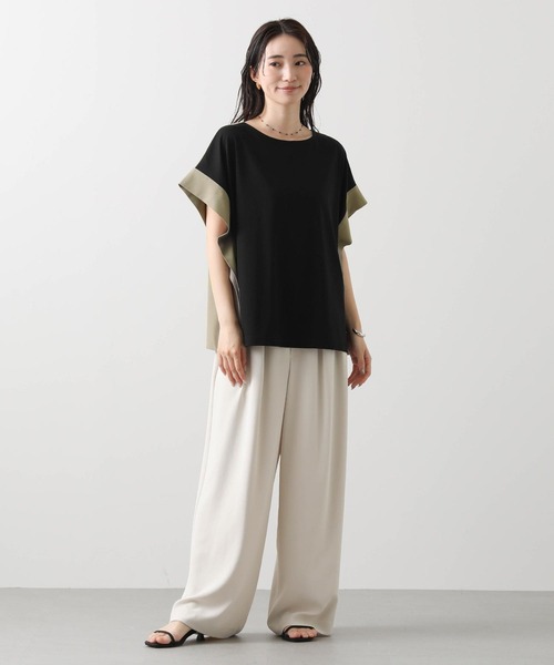 Gready Brilliant tシャツ 異素材バイカラー2WAYカットソー