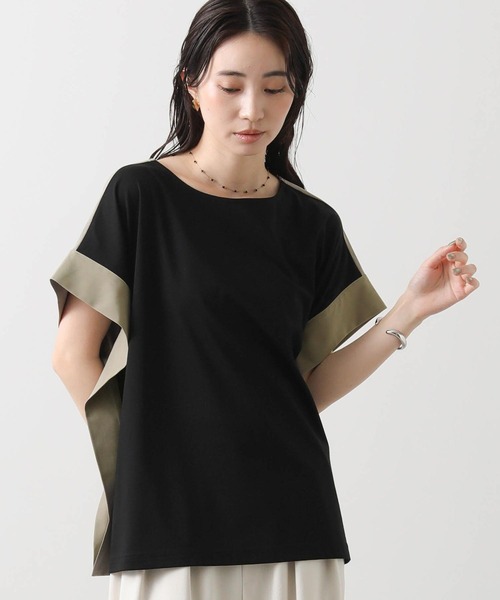 Gready Brilliant tシャツ 異素材バイカラー2WAYカットソー