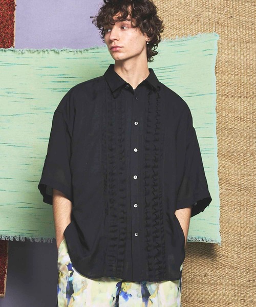 プライムオーバーショートスリーブシャツ MAISON SPECIAL シャツ 「UNISEX」Prime-Over Short Sleeve 2nd