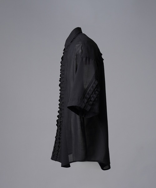 MAISON SPECIAL シャツ 「UNISEX」Prime-Over Frill Short