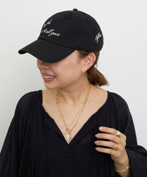 新品 Deuxieme classe 新作 キャップ ブラック Deuxieme Classe キャップ 帽子 BTN Logo Cap レディース