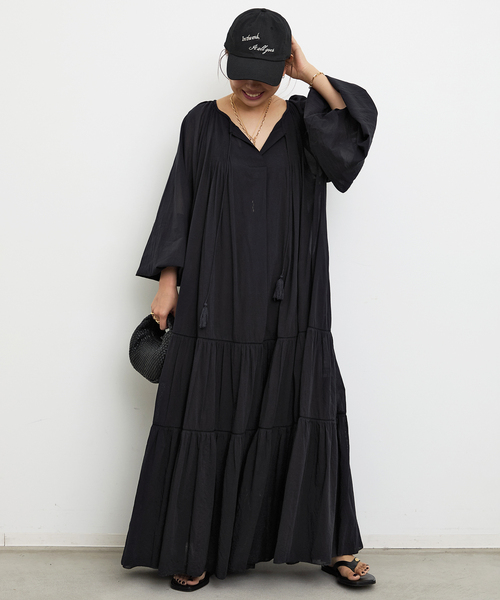 帽子 Deuxieme Classe BTN Logo Cap (Black) BTN Logo Cap（キャップ）｜Deuxieme Classe（ドゥーズィエム