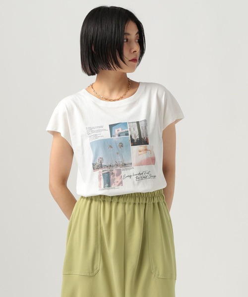 BAYFLOW（ベイフロー） tシャツ フェードシルケットフォトT