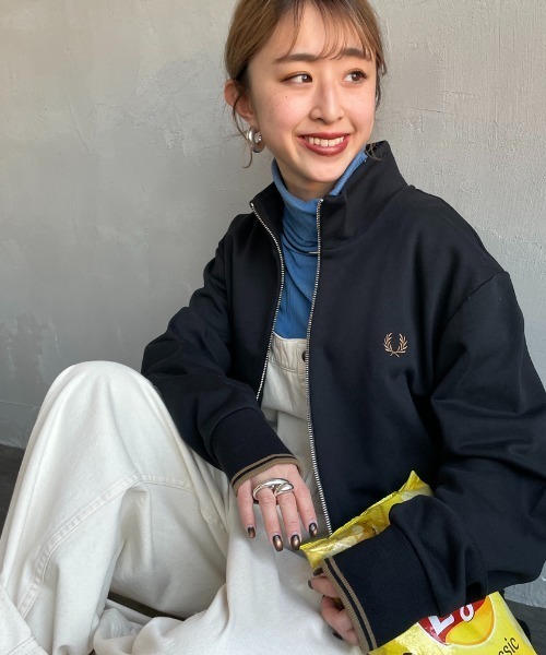 新品！フレッドペリー　スウェット Half Zip Sweatshirt(S 102：BLACK): | FRED PERRY JAPAN | フレッド