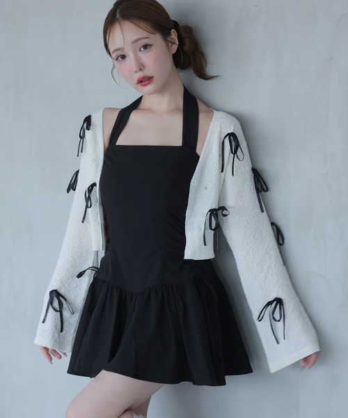 one after another NICE CLAUP カーディガン 「Mode Ribbon Collection
