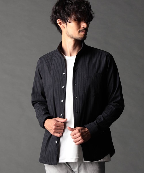NICOLE CLUB FOR MEN（ニコルクラブフォーメン） シャツ リバーシブル
