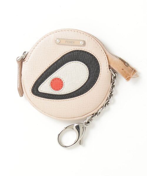 新品未使用品　FENDI カードコインケース　ピンク FENDI 「FENDI」 モンスター コインケース - ピンク レディース
