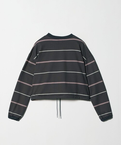 値下げ　6(ROKU) コットン ボーダー ビスチェ Tシャツ 6（ロク）の「＜6(ROKU)＞コットン ボーダー ビスチェ Tシャツ