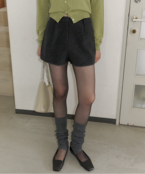 GIUNON パンツ back frill short pants / バックフリルショートパンツ
