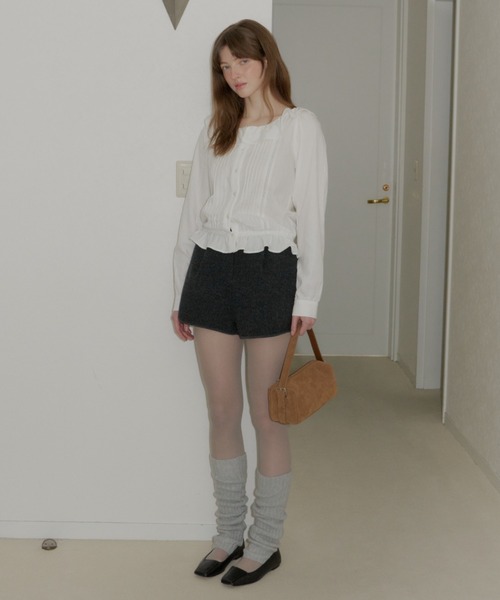 パンツ muguet frill lace short pants GIUNON パンツ back frill short pants / バックフリルショートパンツ