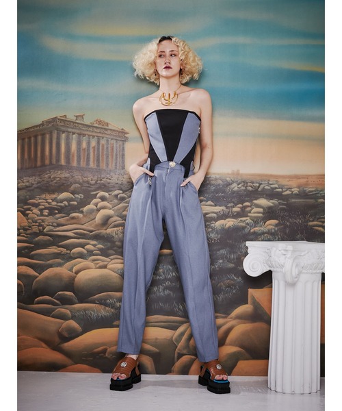 PAMEO POSE（パメオ ポーズ） パンツ S ブルー レディース : ZOZOTOWN