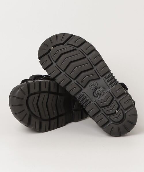 「SHAKA」 フラットサンダル 24cm ブラック レディース_画像3