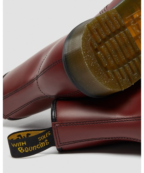 「Dr. Martens」 ブーツ UK9 レッド メンズ