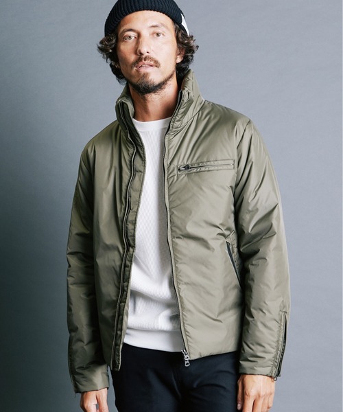 Magine マージン ライダースジャケット レザージャケット 美品 アウター Magine（マージン） 革ジャン ライダース NYLON THINSULATE STAND