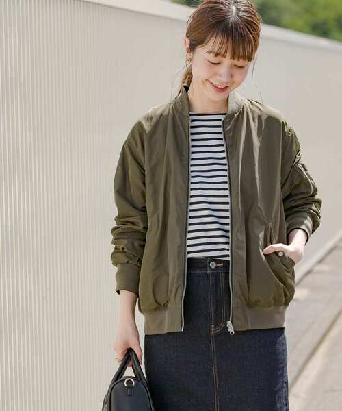 「URBAN RESEARCH Sonny Label」 ジップアップブルゾン FREE ベージュ レディース_画像2