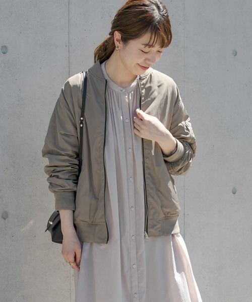 「URBAN RESEARCH Sonny Label」 ジップアップブルゾン FREE ベージュ レディース_画像4