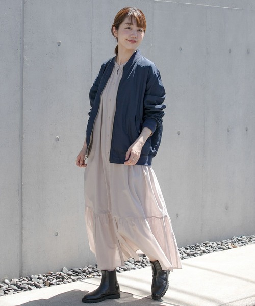 「URBAN RESEARCH Sonny Label」 ジップアップブルゾン FREE ベージュ レディース_画像5