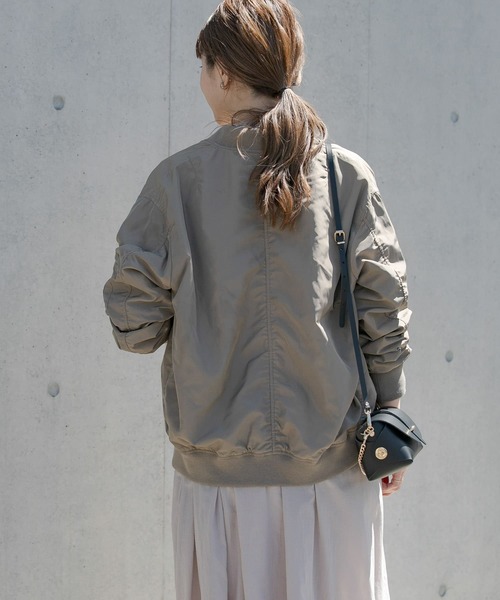 「URBAN RESEARCH Sonny Label」 ジップアップブルゾン FREE ベージュ レディース_画像6