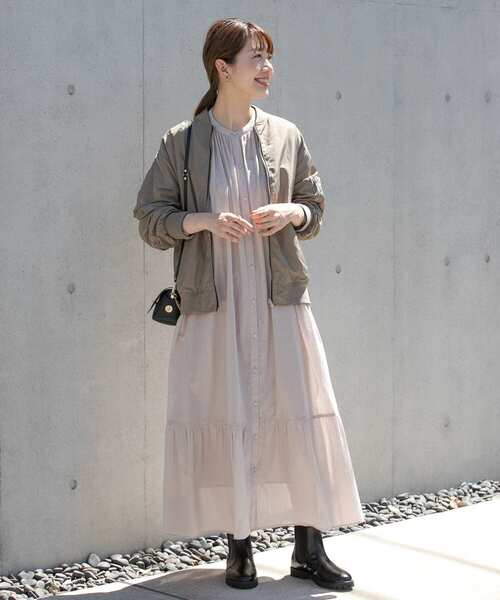 「URBAN RESEARCH Sonny Label」 ジップアップブルゾン FREE ベージュ レディース_画像7